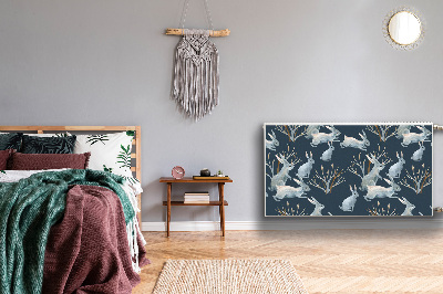 Cobertura magnética para radiador Coelhos Brancos