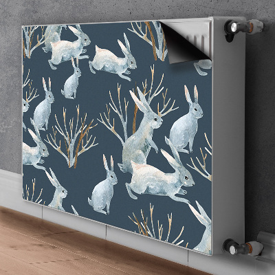 Cobertura magnética para radiador Coelhos Brancos