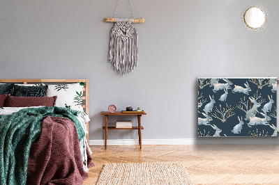 Cobertura magnética para radiador Coelhos Brancos