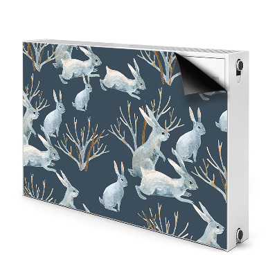 Cobertura magnética para radiador Coelhos Brancos