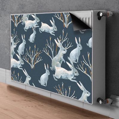 Cobertura magnética para radiador Coelhos Brancos