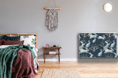 Cobertura magnética para radiador Coelhos Brancos