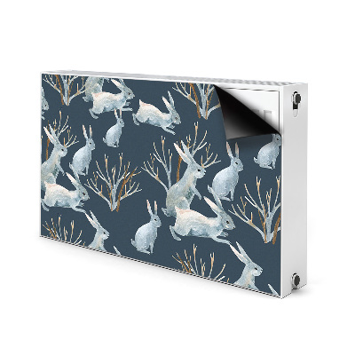 Cobertura magnética para radiador Coelhos Brancos