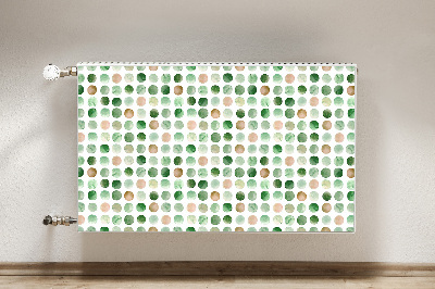 Capa magnética para radiador Pontos coloridos