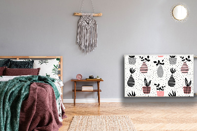 Capa magnética para radiador Flores em vasos