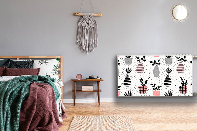 Capa magnética para radiador Flores em vasos