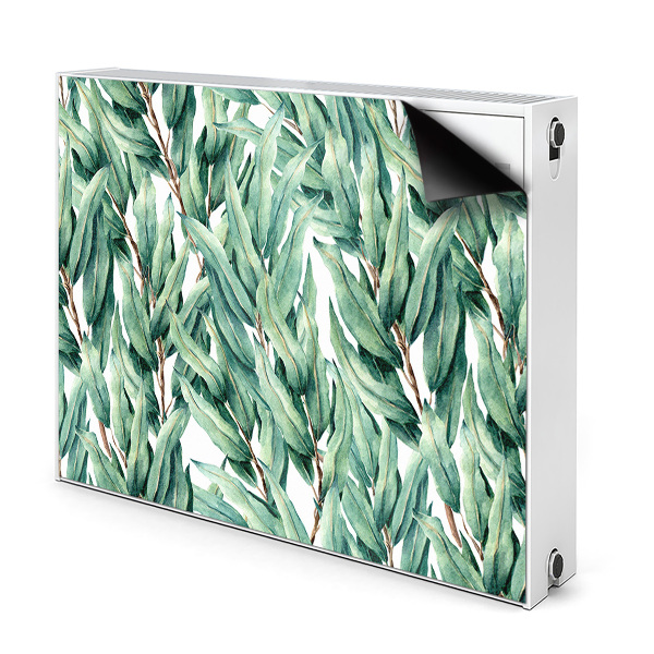 Cobertura magnética para radiador Folhas pintadas