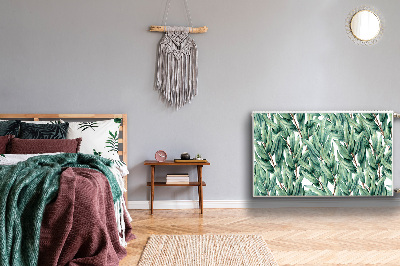 Cobertura magnética para radiador Folhas pintadas