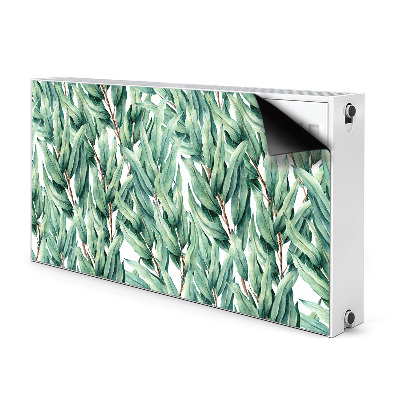 Cobertura magnética para radiador Folhas pintadas