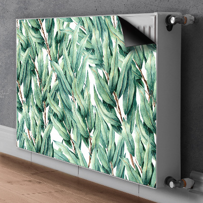 Cobertura magnética para radiador Folhas pintadas