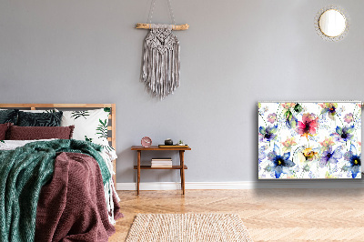 Capa magnética para radiador Flores silvestres