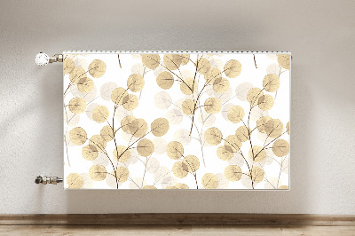 Capa magnética para radiador Galhos com folhas