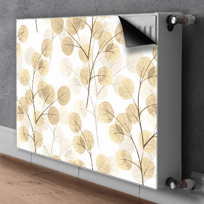 Capa magnética para radiador Galhos com folhas