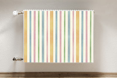 Capa magnética para radiador Linhas coloridas
