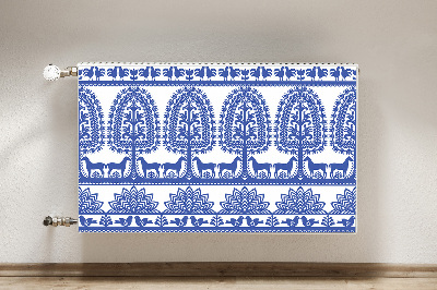 Capa magnética para radiador Papel Kurpie