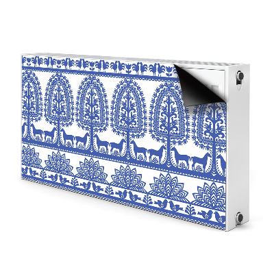 Capa magnética para radiador Papel Kurpie