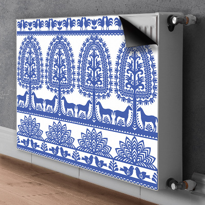 Capa magnética para radiador Papel Kurpie