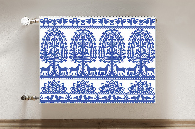 Capa magnética para radiador Papel Kurpie