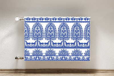 Capa magnética para radiador Papel Kurpie