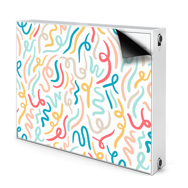 Cobertura magnética para radiador Caligrafia