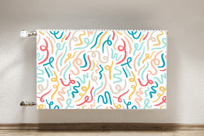 Cobertura magnética para radiador Caligrafia