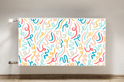 Cobertura magnética para radiador Caligrafia