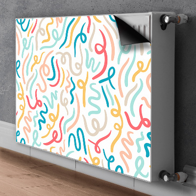 Cobertura magnética para radiador Caligrafia