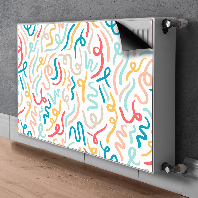 Cobertura magnética para radiador Caligrafia