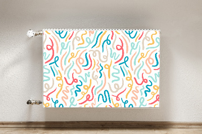 Cobertura magnética para radiador Caligrafia