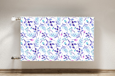 Cobertura magnética para radiador Galhos roxos