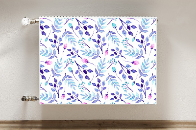 Cobertura magnética para radiador Galhos roxos