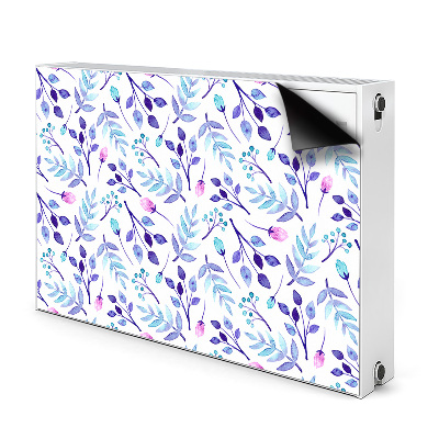 Cobertura magnética para radiador Galhos roxos