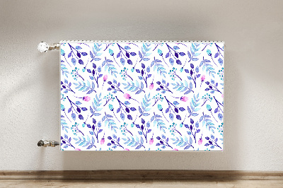 Cobertura magnética para radiador Galhos roxos