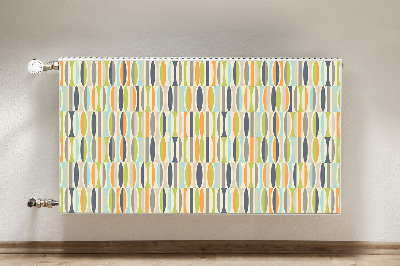 Cobertura magnética para radiador Padrão retrô