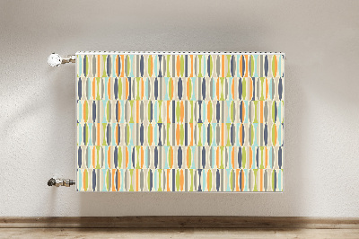 Cobertura magnética para radiador Padrão retrô