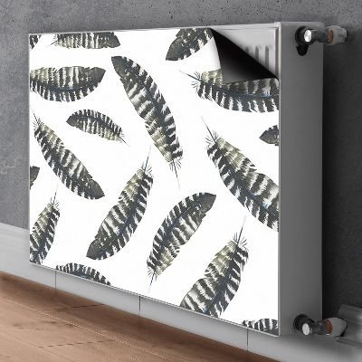 Cobertura magnética para radiador Penas estilo boho