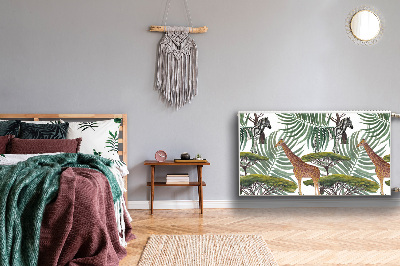 Cobertura magnética para radiador Animais da savana