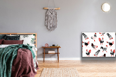 Capa magnética para radiador Geometria do galo