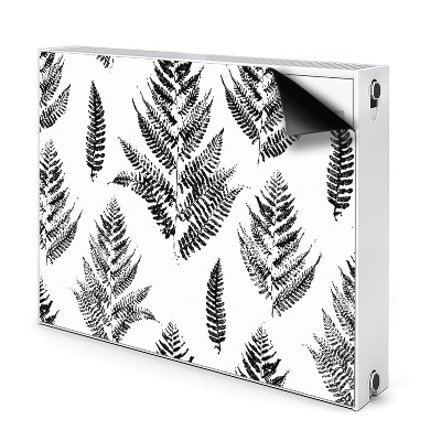 Capa magnética para radiador pegadas de samambaia