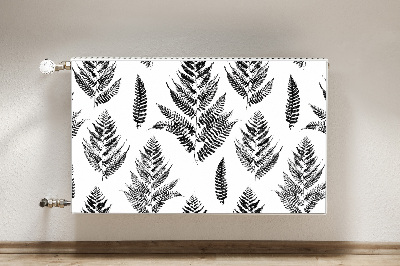 Capa magnética para radiador pegadas de samambaia