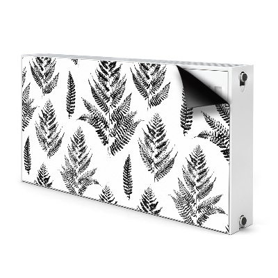 Capa magnética para radiador pegadas de samambaia