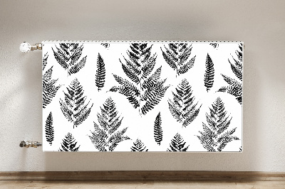 Capa magnética para radiador pegadas de samambaia