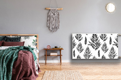 Capa magnética para radiador pegadas de samambaia