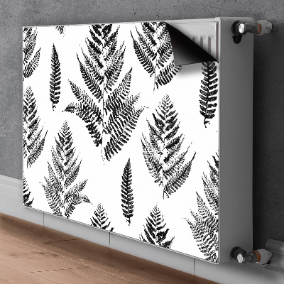 Capa magnética para radiador pegadas de samambaia