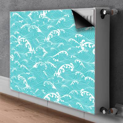 Cobertura magnética para radiador Ondas