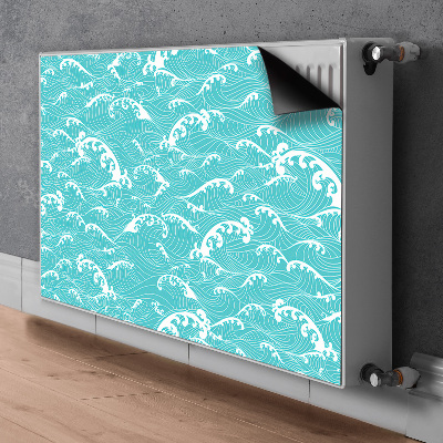 Cobertura magnética para radiador Ondas