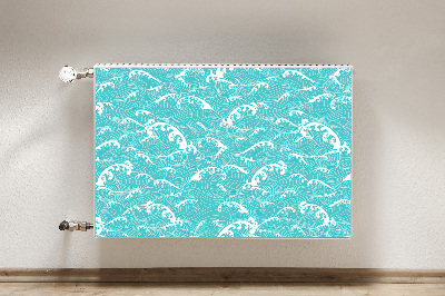 Cobertura magnética para radiador Ondas