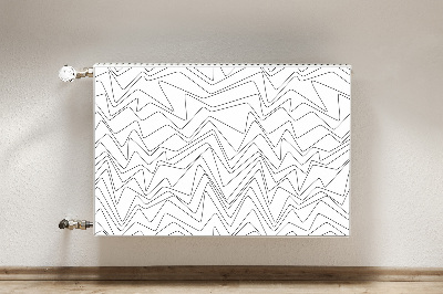 Capa magnética para radiador Linhas irregulares