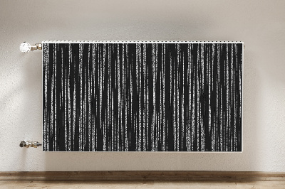 Capa magnética para radiador Projeto Preto