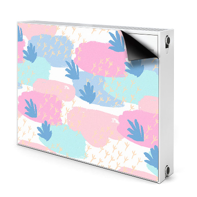 Cobertura magnética para radiador pegadas